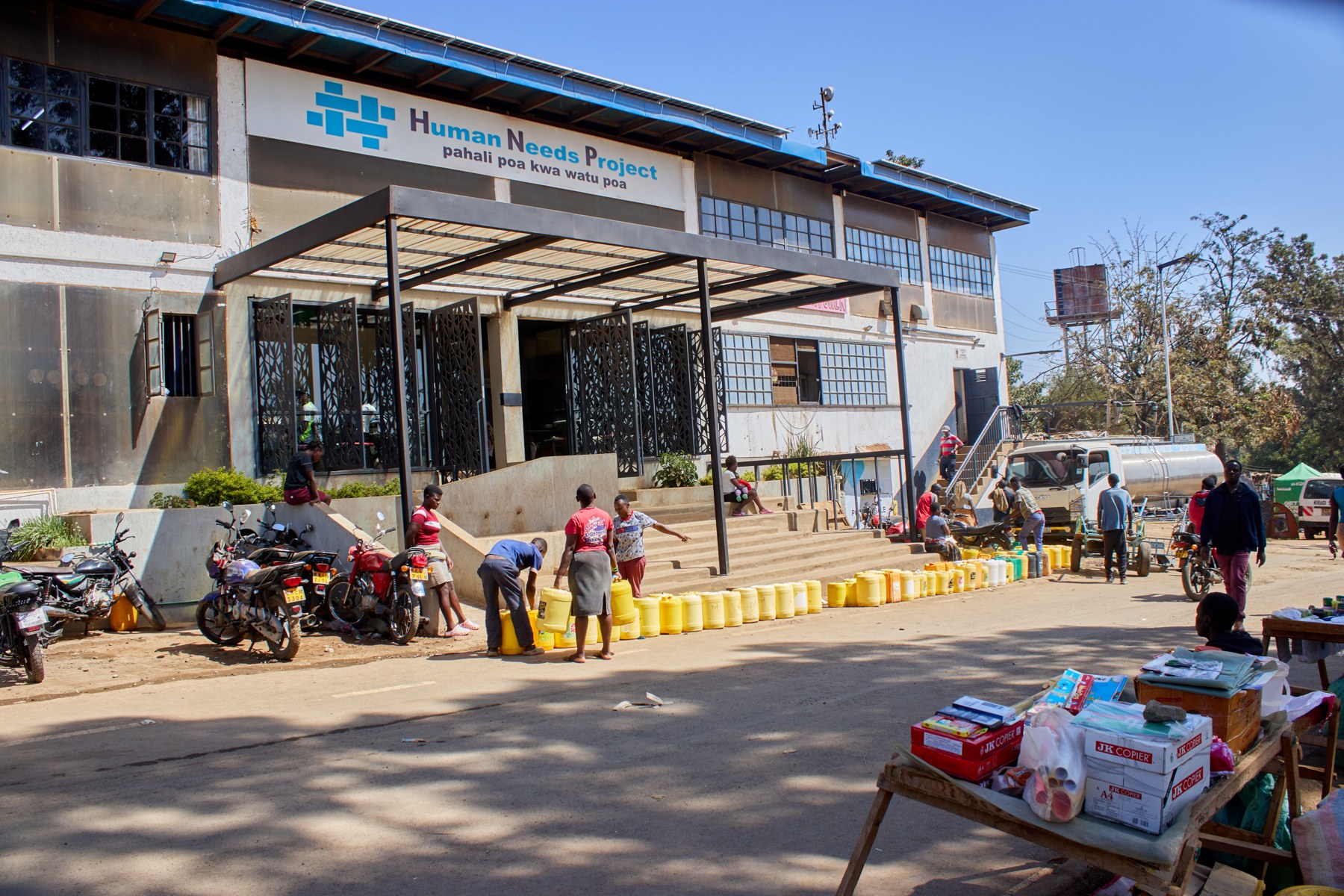 The Human Needs Project community centre in Kibera, Nairobi