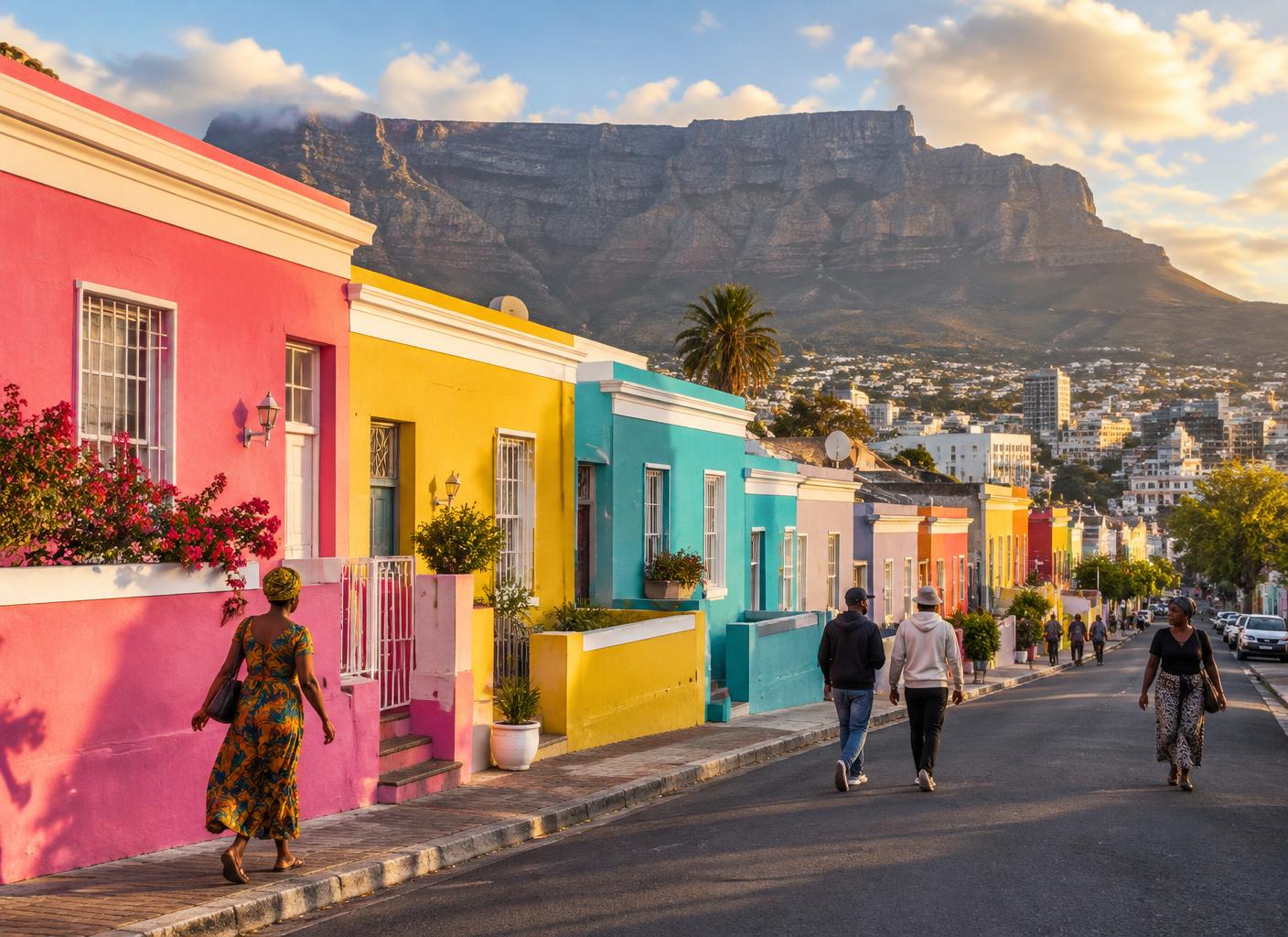 A Cape Town street scene